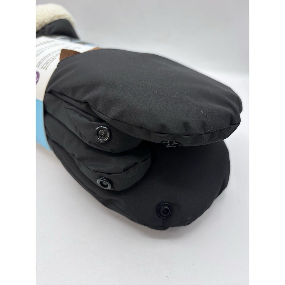 JJ Cole BundleMitts Black Winter Stroller Hand Muff Attachment New NIP - Picture 7 of 8